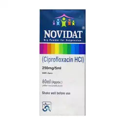 Novidat 60Ml Suspension 250MG/5Ml