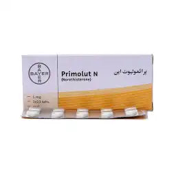 Primolut N Tablets 5MG 30'S (1 Box = 3 Strips) (1 Strip = 10 Tablets)
