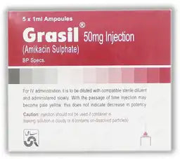 Grasil Im/Iv Injection 50MG (1 Box = 5 Ampoules)