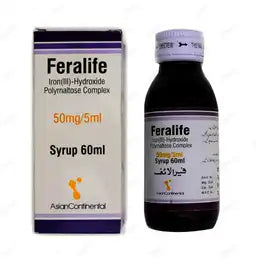 Feralife 60Ml Syrup 50Mg/5Ml