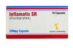Inflamatix Sr Capsules 200MG 10'S (1 Box = 1 Strip)(1 Strip = 10 Capsules)