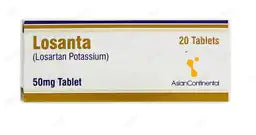 Losanta Tablets 50MG 20'S (1 Strip = 10 Tablets)