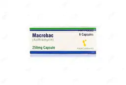 Macrobac Capsules 250MG 6'S (1 Box = 1 Strip)(1 Strip = 6 Capsules)