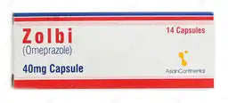 Zolbi Capsules 40MG 14'S (1 Strip = 7 Capsules)