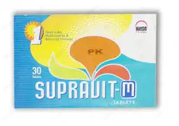 Supravit-M Tablets 30'S (1 Strip = 10 Tablets)