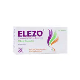 Elezo Capsules 150MG 30'S (1 Strip = 5 Capsules)