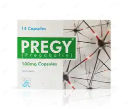 Pregy Capsules 100MG (1 Box = 1 Strip)(1 Strip = 14 Capsules)