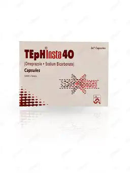 Teph Insta 40 Capsules 40MG 14'S (1 Strip = 7 Capsules)