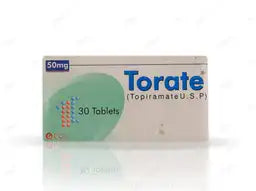 Torate Tablet 50MG 30'S (1 Strip = 10 Tablets)