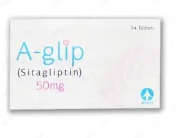 A-Glip Tablets 50MG 14'S (1 Box = 14 Tablets)