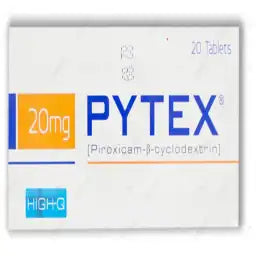 Pytex Tablets 20MG 20'S (1 Box = 2 Strips) (1 Strip = 10 Tablets)