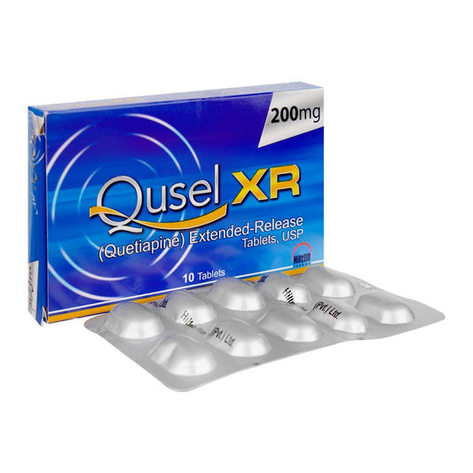 Qusel Xr Tablets 200MG 10'S (1 Box = 1 Strip)(1 Strip = 10 Tablets)