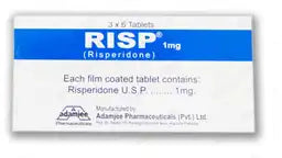 Risp Tablets 1MG 18'S (1 Box = 3 Strips) (1 Strip = 6 Tablets)