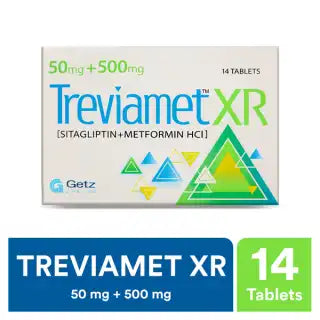 Treviamet Xr 50/500Mg 14'S