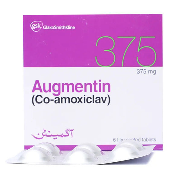 Augmentin Tab 375Mg 18'S