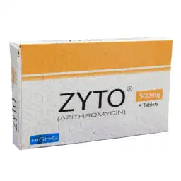 Zyto Tablets 500MG 6'S (1 Box = 1 Strip)(1 Strip = 6 Tablets)