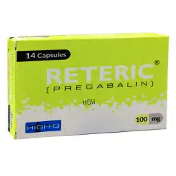 Reteric Capsules 100MG 14'S (1 Strip = 7 Capsules)