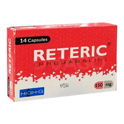 Reteric Capsules 150MG 14'S (1 Strip = 7 Capsules)