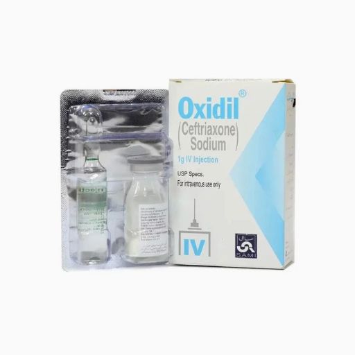 Oxidil Inj Iv 1Gm 1 شیشی 