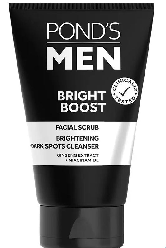 Pond's Men White Boost Face Scrub 100G