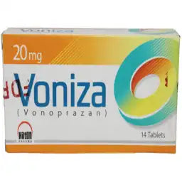 Voniza Tablets 20MG 28'S (1 Box = 2 Strips) (1 Strip = 14 Tablets)