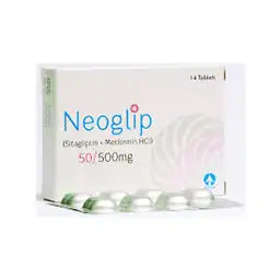 Neoglip Xr Tablets 50/500MG 14'S (1 Strip = 7 Tablets)