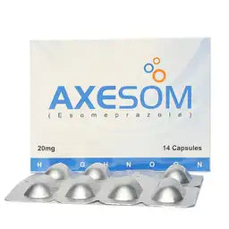 Axesom Capsules 20MG 14'S (1 Box = 2 Strips) (1 Strip = 7 Capsules)