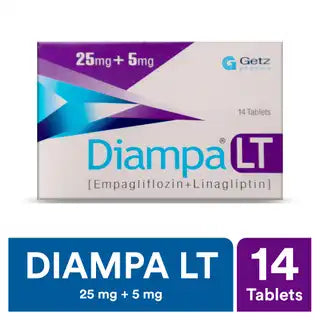 Diampa-Lt Tab 25Mg/5Mg 14'S