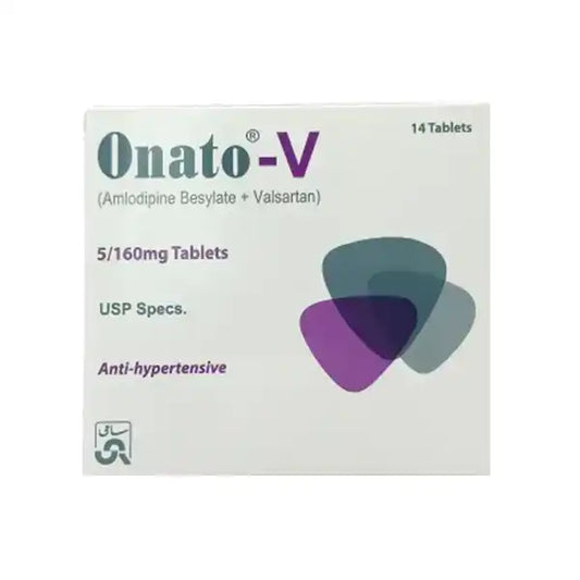 Onato-V Tablets 5MG/80MG 14'S (1 Box = 14 Tablets)