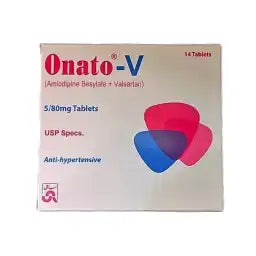 Onato-V Tablets 5MG/80MG 14'S (1 Box = 14 Tablets)