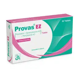 Provas Ez Tablets 325/25/5MG 30'S (1 Strip = 10 Tablets)
