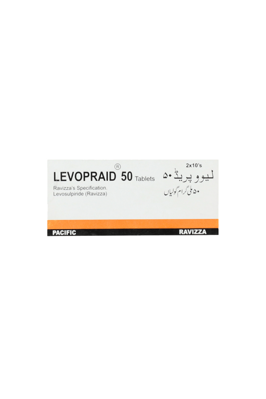 Levopraid Tab 50Mg 2X10'S
