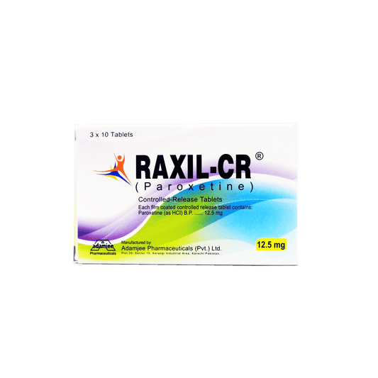 Raxil-Cr Tablets 12.5MG 30'S (1 Strip = 10 Tablets)