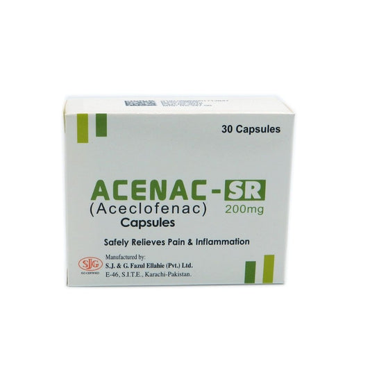 Acenac Sr Tab 200 Mg 30'S