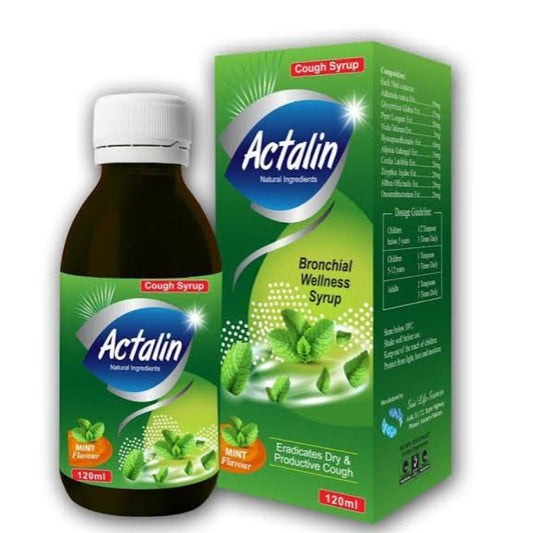 Actalin Syrup (Mint) 120Ml