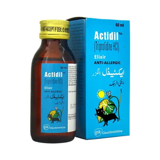 Actidil Elixir 60Ml 1 S
