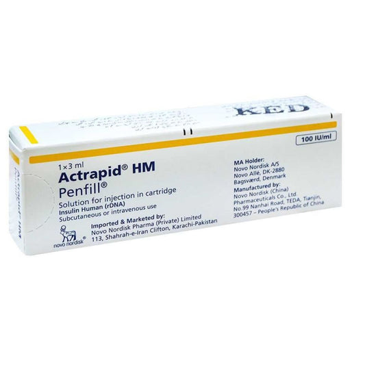 Actrapid Hm Penfil 100Iu 1S