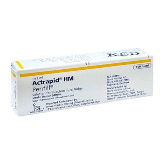 Actrapid Hm Penfill 3Ml Inj 5 S
