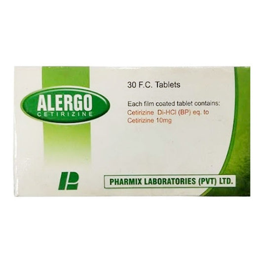 Alergo 10Mg Tab 30 S