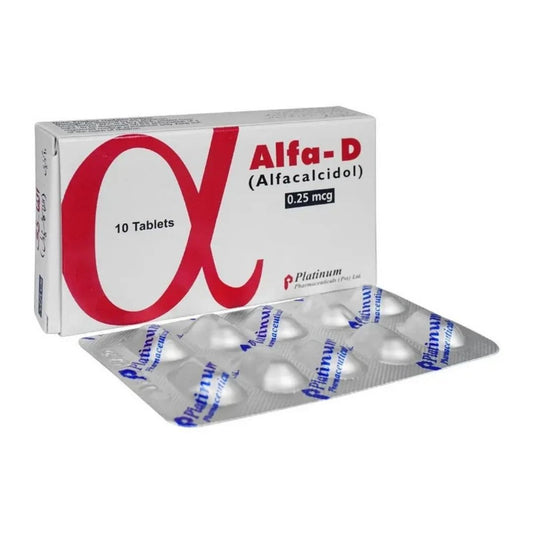 Alfa-D 0.25Mcg Tab 10 S