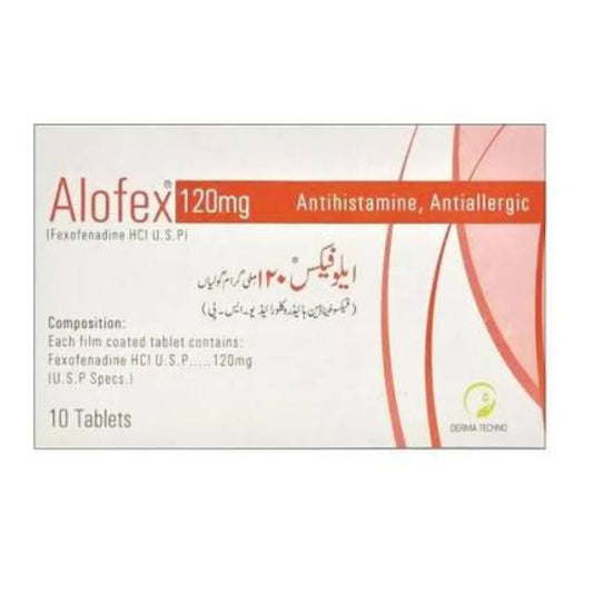 Alofex 120Mg Tab 10S