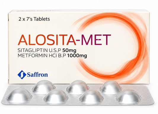 Alosita-Met 50/1000 Tab 14S