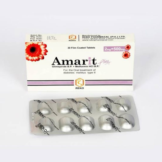 Amarit Plius 2+500Mg Tab 30 S