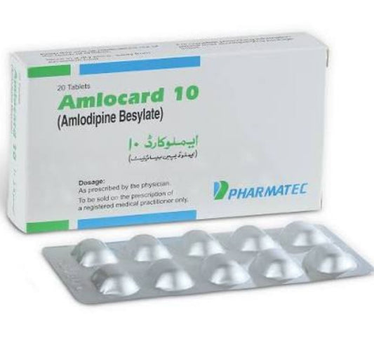 Amlocard 10Mg Tab 20 S