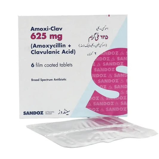 Amoxi-Clav Tab 625 Mg 6S