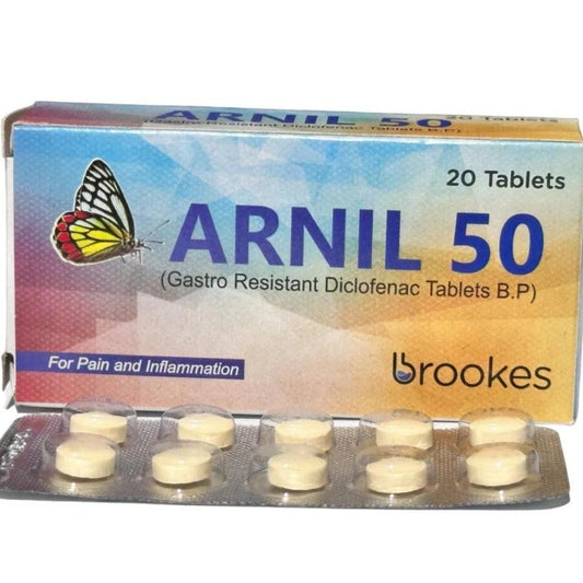 Arnil Tab 50 Mg 2X10'S