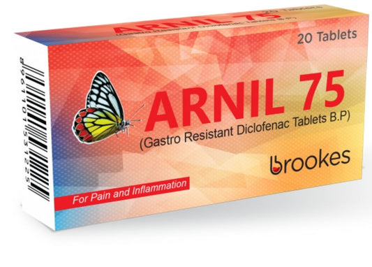 Arnil Tab 75 Mg 2X10'S