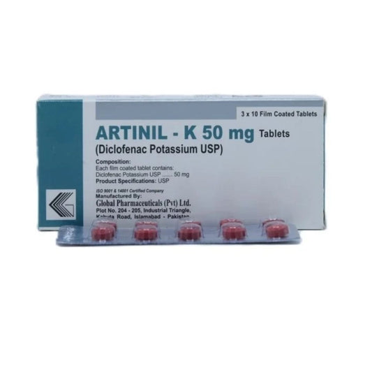 Artinil-K 50Mg Tab 20S