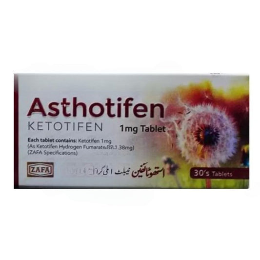 Asthotifen 1Mg Tab 30S