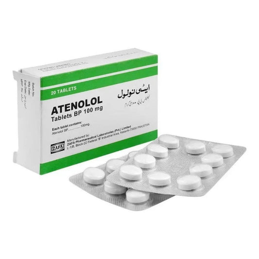 Atenolol Tab 100 Mg 20'S